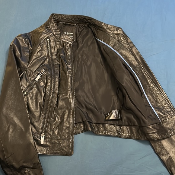 Leather Bebe jacket - Picture 2 of 5